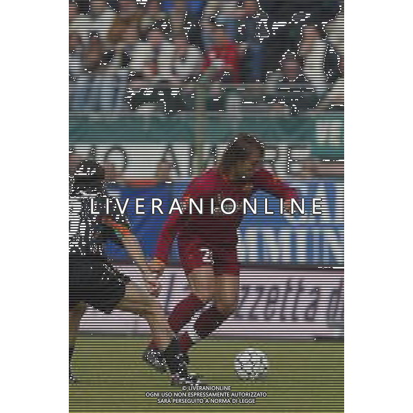 07-04-2002 VENEZIA-CAMPIONATO DI CALCIO SERIE A VENEZIA -ROMA 2-2 NELLA FOTO GABRIEL BATISTUTA AG ALDO LIVERANI SAS