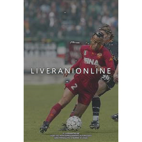 07-04-2002 VENEZIA-CAMPIONATO DI CALCIO SERIE A VENEZIA -ROMA 2-2 NELLA FOTO MARCOS CAFU\' AG ALDO LIVERANI SAS
