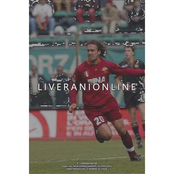 07-04-2002 VENEZIA-CAMPIONATO DI CALCIO SERIE A VENEZIA -ROMA 2-2 NELLA FOTO GABRIEL BATISTUTA AG ALDO LIVERANI SAS