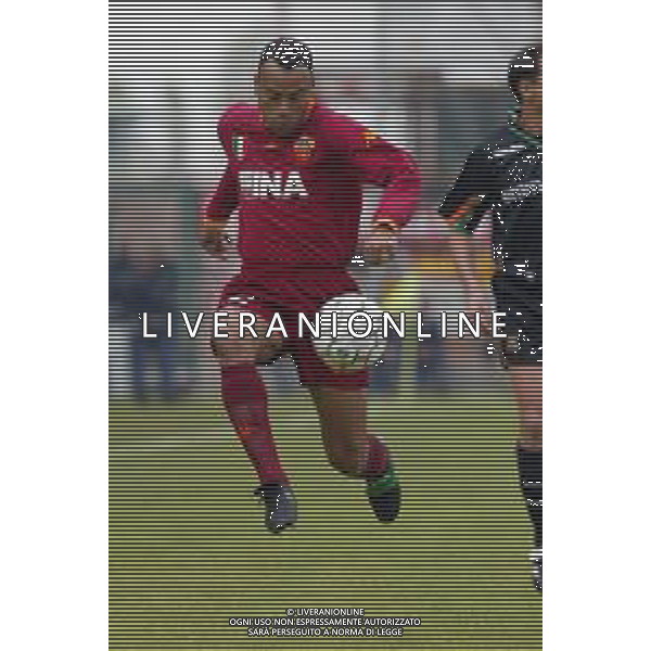 07-04-2002 VENEZIA-CAMPIONATO DI CALCIO SERIE A VENEZIA -ROMA 2-2 NELLA FOTO MARCOS CAFU\' AG ALDO LIVERANI SAS