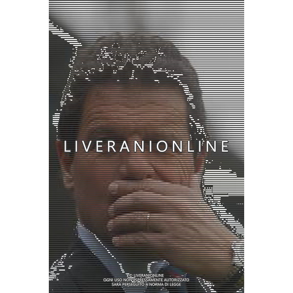 07-04-2002 VENEZIA-CAMPIONATO DI CALCIO SERIE A VENEZIA -ROMA 2-2 NELLA FOTO FABIO CAPELLO ALLENATORE ROMA CALCIO AG ALDO LIVERANI SAS