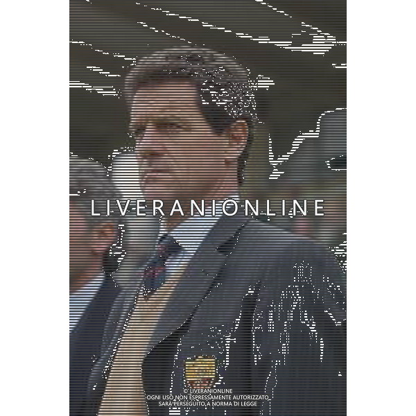 07-04-2002 VENEZIA-CAMPIONATO DI CALCIO SERIE A VENEZIA -ROMA 2-2 NELLA FOTO FABIO CAPELLO ALLENATORE ROMA CALCIO AG ALDO LIVERANI SAS