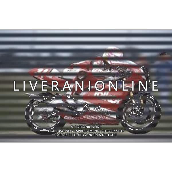 DIAP-RETROSPETTIVA TETSUYA HARADA MOTOCICLISMO NELLA FOTO TETSUYA HARADA NELL\'ANNO 1992 AG CONTROLUCE-AG ALDO LIVERANI SAS