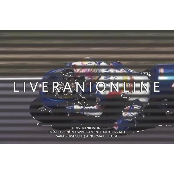DIAP-RETROSPETTIVA TETSUYA HARADA MOTOCICLISMO NELLA FOTO TETSUYA HARADA NELL\'ANNO 1993 CON MOTO YAMAHA AG CONTROLUCE-AG ALDO LIVERANI SAS 