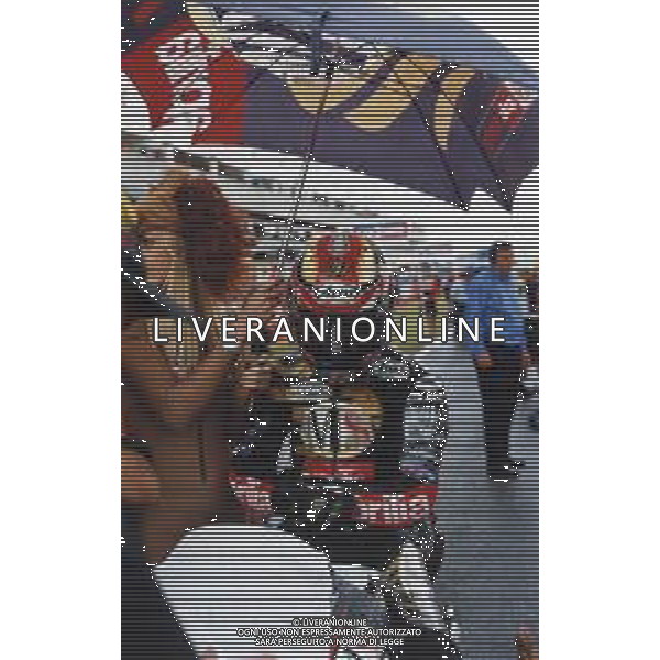 DIAP-RETROSPETTIVA TETSUYA HARADA MOTOCICLISMO NELLA FOTO TETSUYA HARADA NELL\'ANNO 2001  AG CONTROLUCE-AG ALDO LIVERANI SAS 