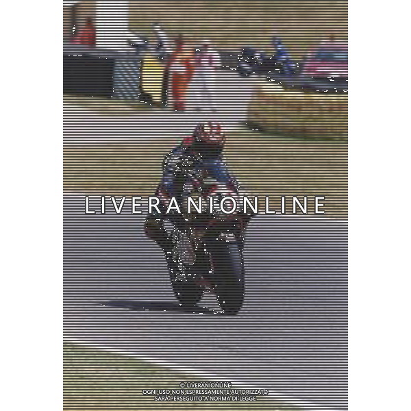 DIAP-RETROSPETTIVA TETSUYA HARADA MOTOCICLISMO NELLA FOTO TETSUYA HARADA NELL\'ANNO 2001  AG CONTROLUCE-AG ALDO LIVERANI SAS 