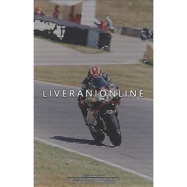 DIAP-RETROSPETTIVA TETSUYA HARADA MOTOCICLISMO NELLA FOTO TETSUYA HARADA NELL\'ANNO 2001  AG CONTROLUCE-AG ALDO LIVERANI SAS 