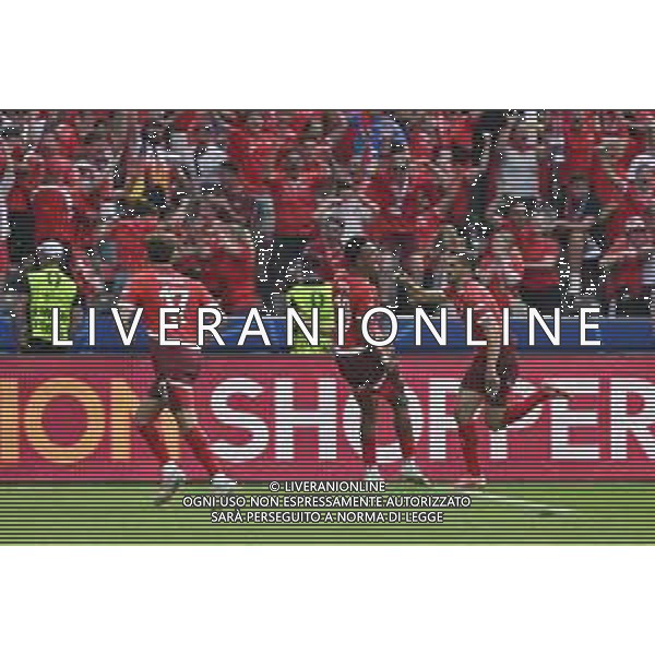 Svizzera vs Italia - UEFA EURO 2024 nella foto esultanza Svizzera dopo il gol dell\'1 a 0 Berlino (GER) 29-06-2024 Olympiastadion - Stadio Olimpico Campionato Europeo di Calcio - UEFA EURO 2024 ottavi di finale foto Roberto Garavaglia/Agenzia Aldo Liverani sas
