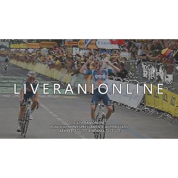 29-06-2024 Tour De France; Tappa 01 Firenze - Rimini; 2024, Dsm - Firmenich Postnl; Bardet, Romain; Van Den Broek, Frank; Rimini; ©SIROTTI / AGENZIA ALDO LIVERANI SAS