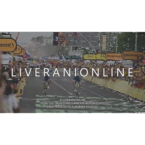 29-06-2024 Tour De France; Tappa 01 Firenze - Rimini; 2024, Dsm - Firmenich Postnl; Bardet, Romain; Van Den Broek, Frank; Rimini; ©SIROTTI / AGENZIA ALDO LIVERANI SAS