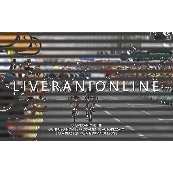 29-06-2024 Tour De France; Tappa 01 Firenze - Rimini; 2024, Dsm - Firmenich Postnl; Bardet, Romain; Van Den Broek, Frank; Rimini; ©SIROTTI / AGENZIA ALDO LIVERANI SAS