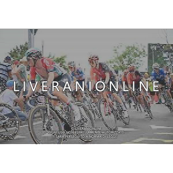29-06-2024 Tour De France; Tappa 01 Firenze - Rimini; 2024, Lotto - Dstny; 2024, Ineos Grenadiers; Van Gils, Maxim; Rodriguez Cano, Carlos; Barbotto; ©SIROTTI / AGENZIA ALDO LIVERANI SAS