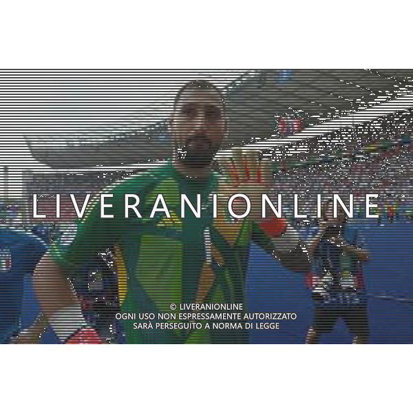 Svizzera vs Italia - UEFA EURO 2024 nella foto Gianluigi Donnarumma (Italia) delusione a fine gara Berlino (GER) 29-06-2024 Olympiastadion - Stadio Olimpico Campionato Europeo di Calcio - UEFA EURO 2024 ottavi di finale foto Roberto Garavaglia/Agenzia Aldo Liverani sas