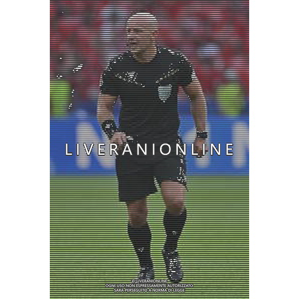 Svizzera vs Italia - UEFA EURO 2024 nella foto l\'arbitro Szymon Marciniak (POL) Berlino (GER) 29-06-2024 Olympiastadion - Stadio Olimpico Campionato Europeo di Calcio - UEFA EURO 2024 ottavi di finale foto Roberto Garavaglia/Agenzia Aldo Liverani sas