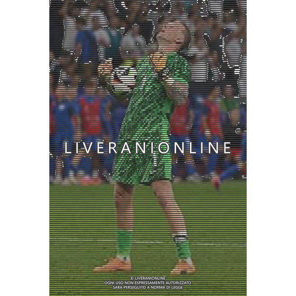 Inghilterra vs Slovacchia - UEFA EURO 2024 nella foto Jordan Pickford (Inghilterra) esultanza a fine partita Gelsenkirchen (GER) 30-06-2024 Arena AufSchalke - Veltins-Arena Campionato Europeo di Calcio - UEFA EURO 2024 ottavi di finale foto Roberto Garavaglia/Agenzia Aldo Liverani sas