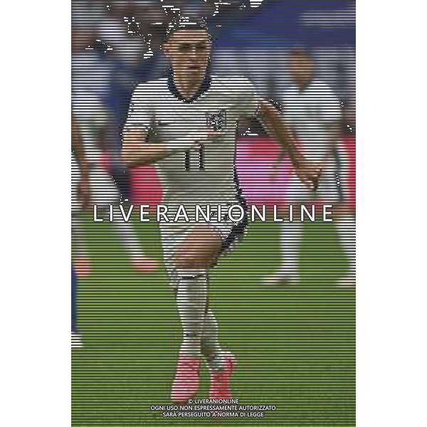 Inghilterra vs Slovacchia - UEFA EURO 2024 nella foto Phil Foden (Inghilterra) Gelsenkirchen (GER) 30-06-2024 Arena AufSchalke - Veltins-Arena Campionato Europeo di Calcio - UEFA EURO 2024 ottavi di finale foto Roberto Garavaglia/Agenzia Aldo Liverani sas