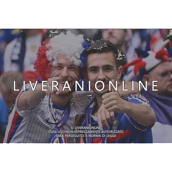 Francia vs Belgio - UEFA EURO 2024 nella foto tifosi Francia Dusseldorf (GER) 01-07-2024 Dusseldorf Arena - Merkur Spiel-Arena Campionato Europeo di Calcio - UEFA EURO 2024 ottavi di finale foto Roberto Garavaglia/Agenzia Aldo Liverani sas/AGENZIA ALDO LIVERANI SAS