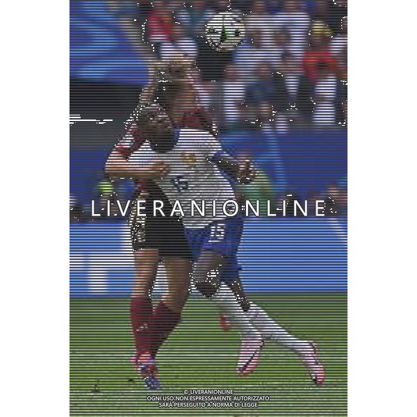Francia vs Belgio - UEFA EURO 2024 nella foto Marcus Thuram (Francia) e Wout Faes (Belgio) Dusseldorf (GER) 01-07-2024 Dusseldorf Arena - Merkur Spiel-Arena Campionato Europeo di Calcio - UEFA EURO 2024 ottavi di finale foto Roberto Garavaglia/Agenzia Aldo Liverani sas/AGENZIA ALDO LIVERANI SAS