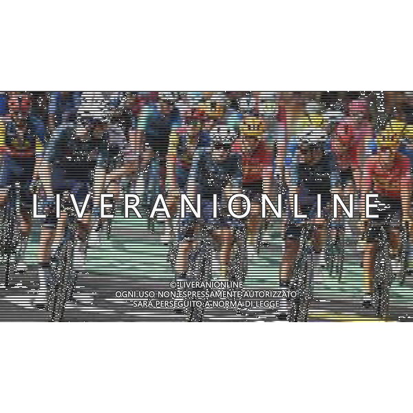 01-07-2024 Tour De France; Tappa 03 Piacenza - Torino; 2024, Visma - Lease A Bike; Vingegaard, Jonas; Benoot, Tiesj; Torino; ©SIROTTI / AGENZIA ALDO LIVERANI SAS