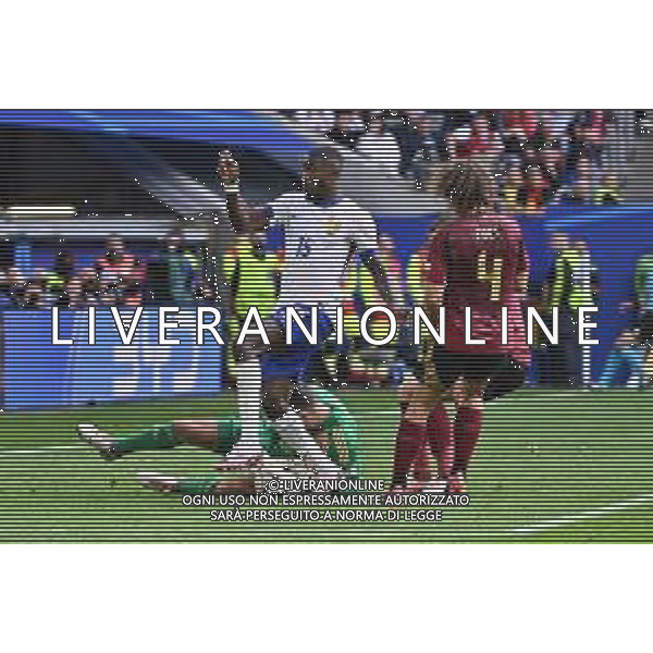 Francia vs Belgio - UEFA EURO 2024 nella foto Koen Casteels (Belgio) anticipa Marcus Thuram (Francia) Dusseldorf (GER) 01-07-2024 Dusseldorf Arena - Merkur Spiel-Arena Campionato Europeo di Calcio - UEFA EURO 2024 ottavi di finale foto Roberto Garavaglia/Agenzia Aldo Liverani sas/ AGENZIA ALDO LIVERANI SAS