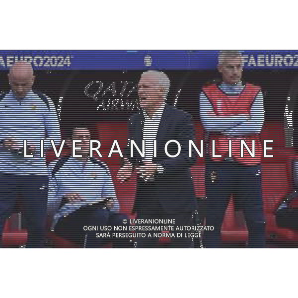 Francia vs Belgio - UEFA EURO 2024 nella foto Didier Deschamps allenatore Francia Dusseldorf (GER) 01-07-2024 Dusseldorf Arena - Merkur Spiel-Arena Campionato Europeo di Calcio - UEFA EURO 2024 ottavi di finale foto Roberto Garavaglia/Agenzia Aldo Liverani sas/ AGENZIA ALDO LIVERANI SAS