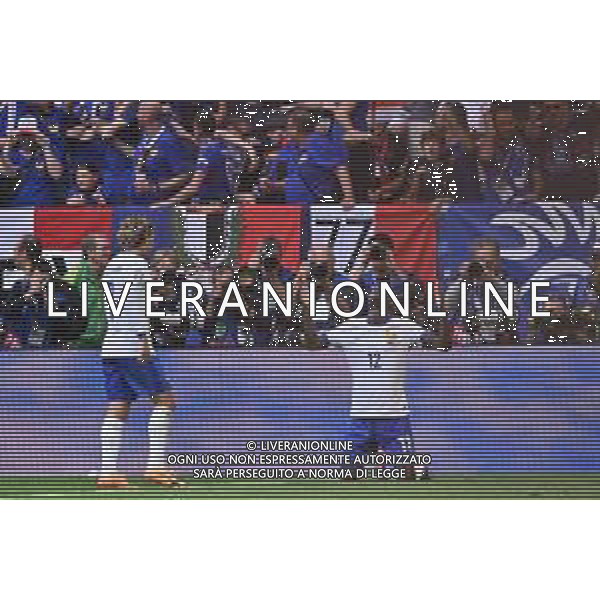 Francia vs Belgio - UEFA EURO 2024 nella foto Randal Kolo Muani (Francia) esultanza dopo il gol dell\'1 a 0 Dusseldorf (GER) 01-07-2024 Dusseldorf Arena - Merkur Spiel-Arena Campionato Europeo di Calcio - UEFA EURO 2024 ottavi di finale foto Roberto Garavaglia/Agenzia Aldo Liverani sas/ AGENZIA ALDO LIVERANI SAS