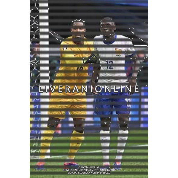 Francia vs Belgio - UEFA EURO 2024 nella foto Mike Maignan (Francia) SX e Randal Kolo Muani (Francia) DX Dusseldorf (GER) 01-07-2024 Dusseldorf Arena - Merkur Spiel-Arena Campionato Europeo di Calcio - UEFA EURO 2024 ottavi di finale foto Roberto Garavaglia/Agenzia Aldo Liverani sas/ AGENZIA ALDO LIVERANI SAS