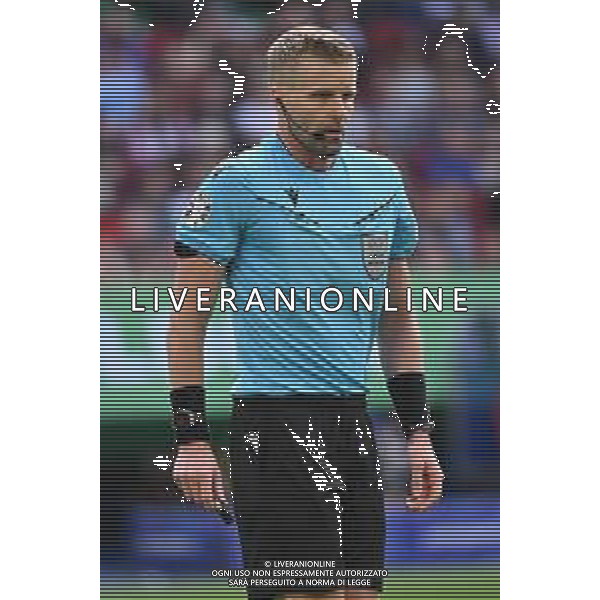 Francia vs Belgio - UEFA EURO 2024 nella foto l\'arbitro Glenn Nyberg (SVE) Dusseldorf (GER) 01-07-2024 Dusseldorf Arena - Merkur Spiel-Arena Campionato Europeo di Calcio - UEFA EURO 2024 ottavi di finale foto Roberto Garavaglia/Agenzia Aldo Liverani sas
