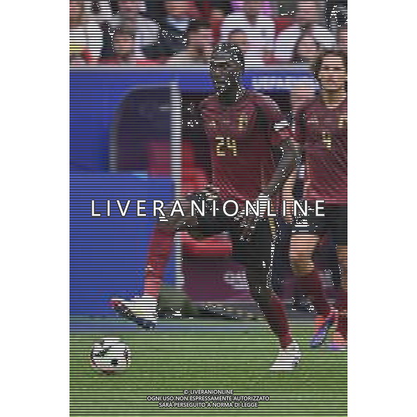 Francia vs Belgio - UEFA EURO 2024 nella foto Amadou Onana (Belgio) Dusseldorf (GER) 01-07-2024 Dusseldorf Arena - Merkur Spiel-Arena Campionato Europeo di Calcio - UEFA EURO 2024 ottavi di finale foto Roberto Garavaglia/Agenzia Aldo Liverani sas