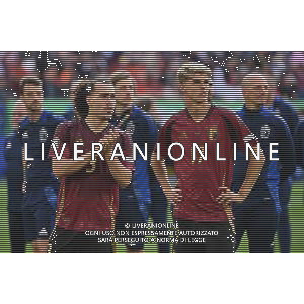Francia vs Belgio - UEFA EURO 2024 nella foto Arthur Theate (Belgio) SX e Charles De Ketelaere (Belgio) DX Dusseldorf (GER) 01-07-2024 Dusseldorf Arena - Merkur Spiel-Arena Campionato Europeo di Calcio - UEFA EURO 2024 ottavi di finale foto Roberto Garavaglia/Agenzia Aldo Liverani sas