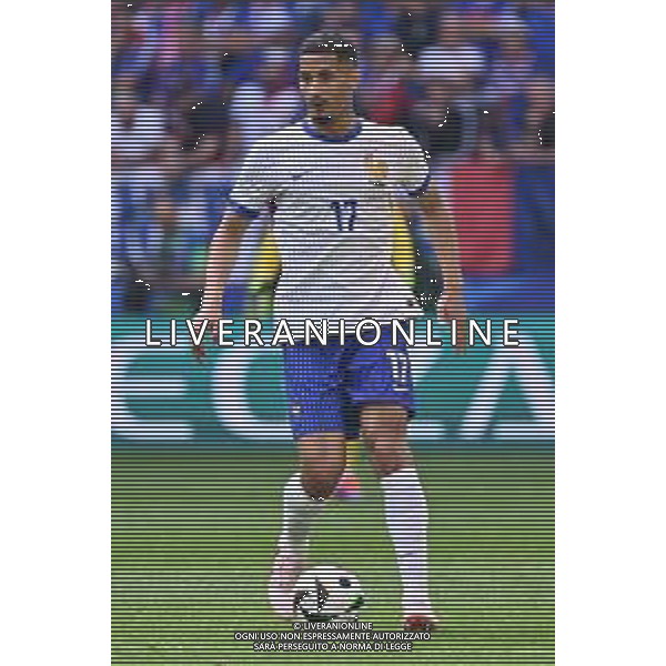 Francia vs Belgio - UEFA EURO 2024 nella foto William Saliba (Francia) Dusseldorf (GER) 01-07-2024 Dusseldorf Arena - Merkur Spiel-Arena Campionato Europeo di Calcio - UEFA EURO 2024 ottavi di finale foto Roberto Garavaglia/Agenzia Aldo Liverani sas