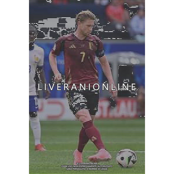 Francia vs Belgio - UEFA EURO 2024 nella foto Kevin De Bruyne (Belgio) Dusseldorf (GER) 01-07-2024 Dusseldorf Arena - Merkur Spiel-Arena Campionato Europeo di Calcio - UEFA EURO 2024 ottavi di finale foto Roberto Garavaglia/Agenzia Aldo Liverani sas