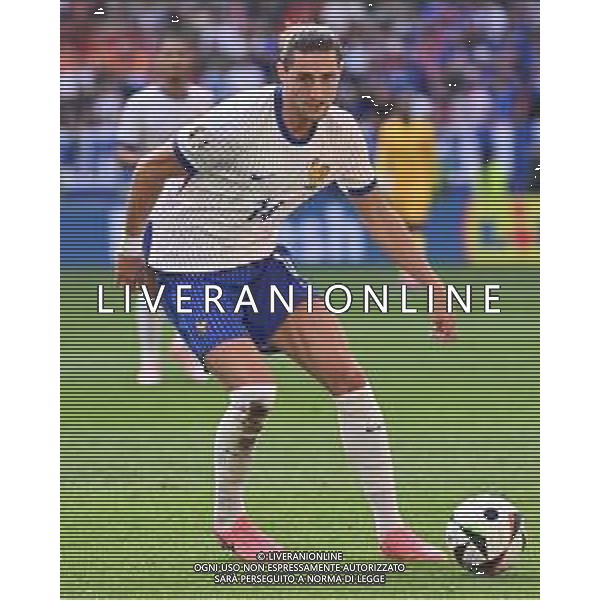 Francia vs Belgio - UEFA EURO 2024 nella foto Adrien Rabiot (Francia) Dusseldorf (GER) 01-07-2024 Dusseldorf Arena - Merkur Spiel-Arena Campionato Europeo di Calcio - UEFA EURO 2024 ottavi di finale foto Roberto Garavaglia/Agenzia Aldo Liverani sas