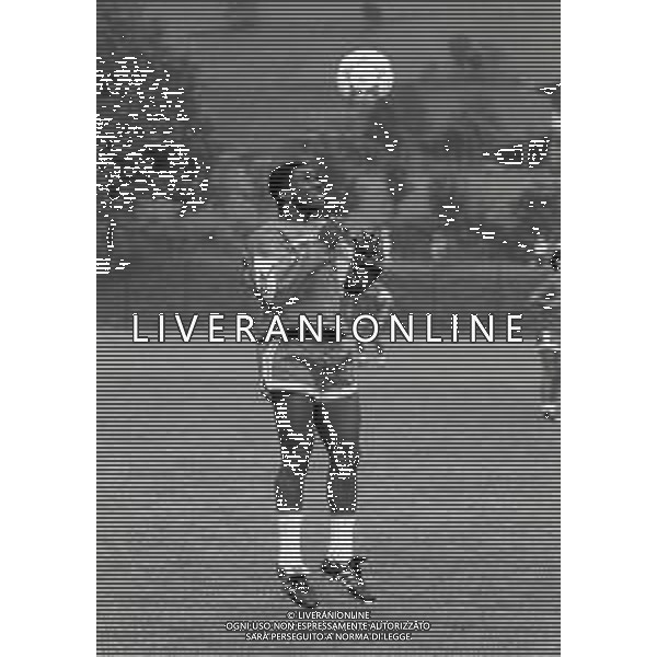 NEG- 1989 MEZZANO DI PRIMIERO RITIRO ESTIVO BARI CALCIO NELLA FOTO GERSON AG ALDO LIVERANI SAS