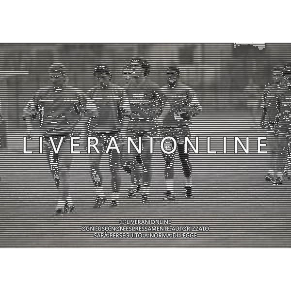NEG- 1989 MEZZANO DI PRIMIERO RITIRO ESTIVO BARI CALCIO NELLA FOTO ALLENAMENTO BARI CALCIO AG ALDO LIVERANI SAS