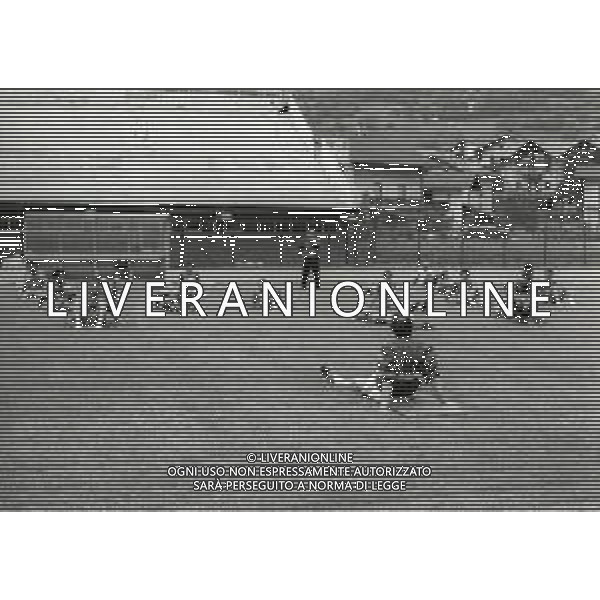NEG- 1989 MEZZANO DI PRIMIERO RITIRO ESTIVO BARI CALCIO NELLA FOTO ALLENAMENTO BARI CALCIO AG ALDO LIVERANI SAS