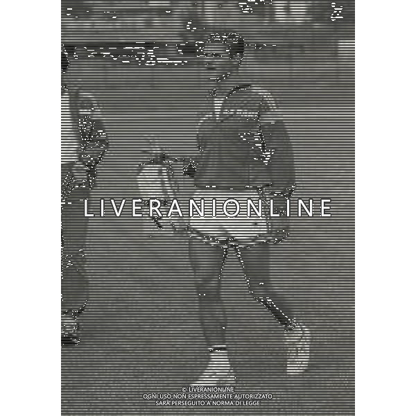 NEG- 1989 MEZZANO DI PRIMIERO RITIRO ESTIVO BARI CALCIO NELLA FOTO MASSIMO BRAMBATI AG ALDO LIVERANI SAS