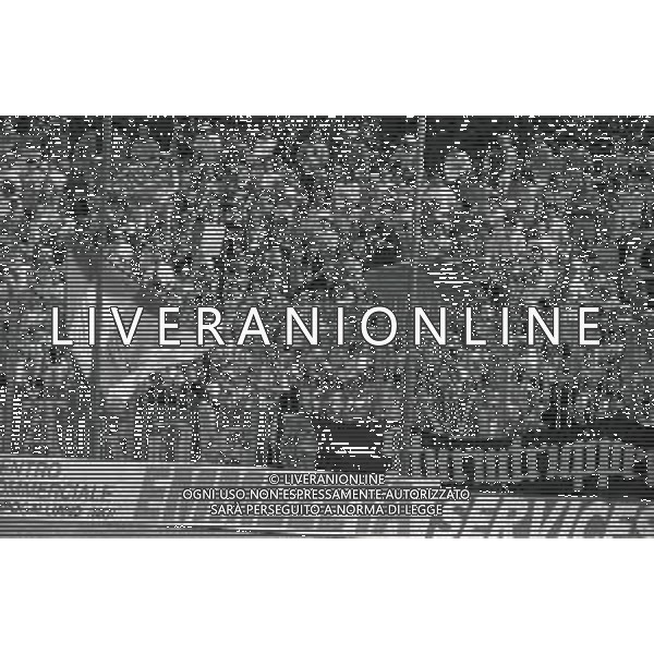NEG-09-06-1991 MODENA-CAMPIONATO DI CALCIO SERIE B MODENA-CREMONESE 0-0 NELLA FOTO TIFOSI MODENA CALCIO AG ALDO LIVERANI SAS