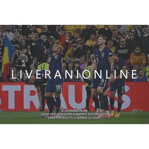 Romania vs Olanda - UEFA EURO 2024 nella foto Donyell Malen (Olanda) esultanza dopo il gol del 3 a 0 Monaco di Baviera (GER) 02-07-2024 Munich Football Arena - Allianz Arena Campionato Europeo di Calcio - UEFA EURO 2024 ottavi di finale foto Roberto Garavaglia/Agenzia Aldo Liverani sas/ AGENZIA ALDO LIVERANI SAS