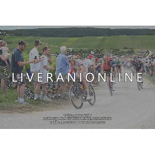 07-07-2024 Tour De France; Tappa 09 Troyes - Troyes; 2024, Uno X - Mobility; Abrahamsen, Jonas; Chemin Blanc De Baroville; ©SIROTTI/AGENZIA ALDO LIVERANI SAS