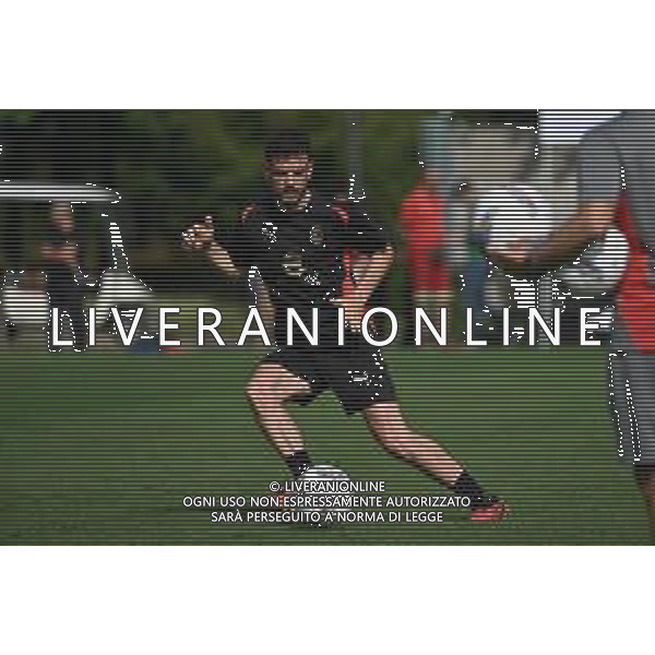 TVRG Primo allenamento Milan nella foto Alessandro Florenzi (Milan) Carnago (VA) 08-07-2024 Primo allenamento del Milan presso il centro sportivo Milanello in preparazione della stagione 2024-2025 foto Roberto Garavaglia/Agenzia Aldo Liverani sas