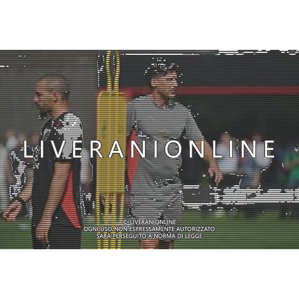TVRG Primo allenamento Milan nella foto Paulo Fonseca allenatore Milan Carnago (VA) 08-07-2024 Primo allenamento del Milan presso il centro sportivo Milanello in preparazione della stagione 2024-2025 foto Roberto Garavaglia/Agenzia Aldo Liverani sas
