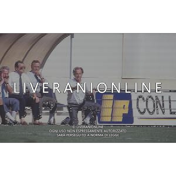 DIAP-RETROSPETTIVA FRANCO SCOGLIO ALLENATORE CALCIO NELLA FOTO FRANCO SCOGLIO ALLENATORE GENOA CALCIO AG ALDO LIVERANI SAS