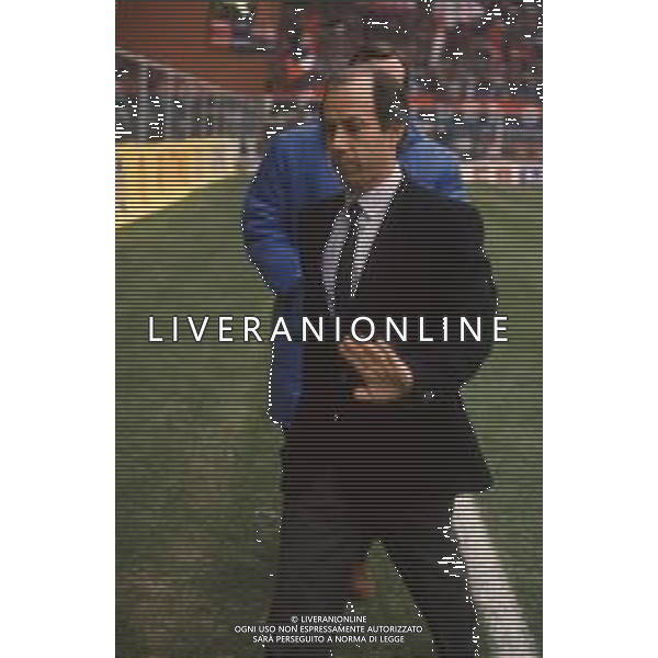 DIAP-RETROSPETTIVA FRANCO SCOGLIO ALLENATORE CALCIO NELLA FOTO FRANCO SCOGLIO ALLENATORE GENOA CALCIO AG ALDO LIVERANI SAS
