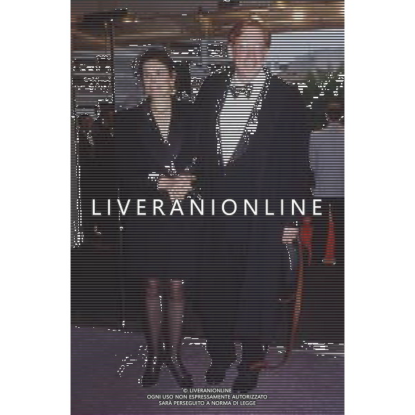 DIAP-RETROSPETTIVA DONALD SUTHERLAND ATTORE NELLA FOTO DONALD SUTHERLAND CON LA MOGLIE FRANCINE RACETTE  AG ALDO LIVERANI SAS 