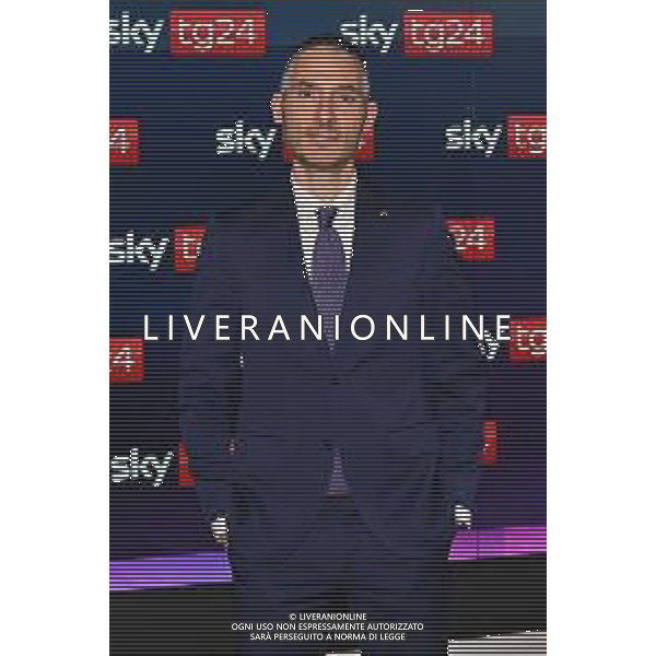 TVRG Photocall Sky TG24 nella foto Omar Schillaci Milano 10-07-2024 Photocall con i giornalisti della redazione di Sky TG24 foto Roberto Garavaglia/Agenzia Aldo Liverani sas/AGENZIA ALDO LIVERANI SAS