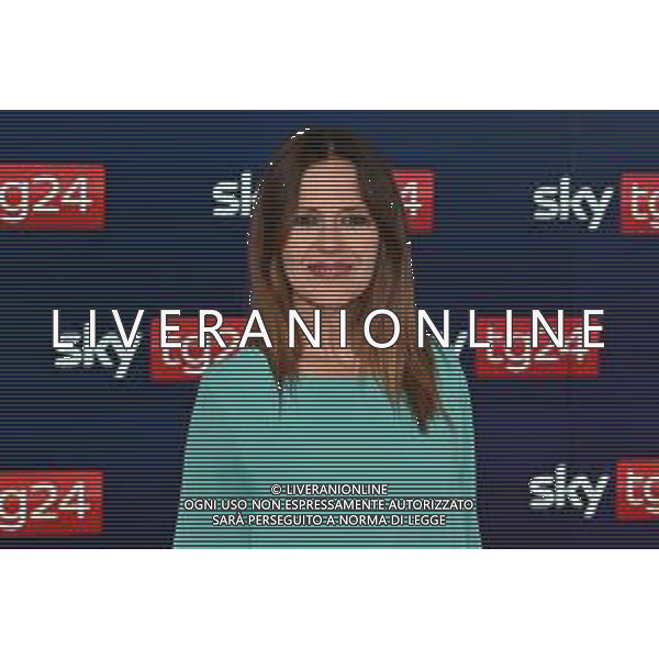 TVRG Photocall Sky TG24 nella foto Raffaella Cesaroni Milano 10-07-2024 Photocall con i giornalisti della redazione di Sky TG24 foto Roberto Garavaglia/Agenzia Aldo Liverani sas/AGENZIA ALDO LIVERANI SAS