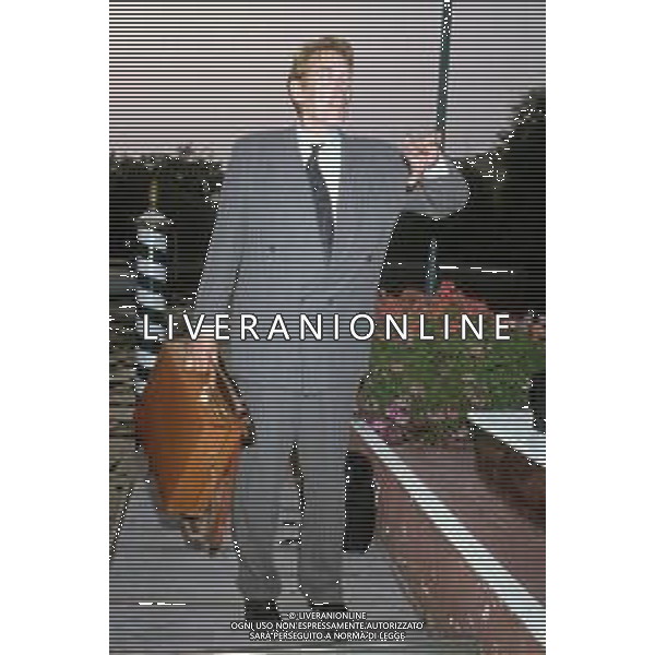 DIAP-RETROSPETTIVA DONALD SUTHERLAND ATTORE NELLA FOTO DONALD SUTHERLAND NELL\'ANNO 1991 A VENEZIA AG ALDO LIVERANI SAS 