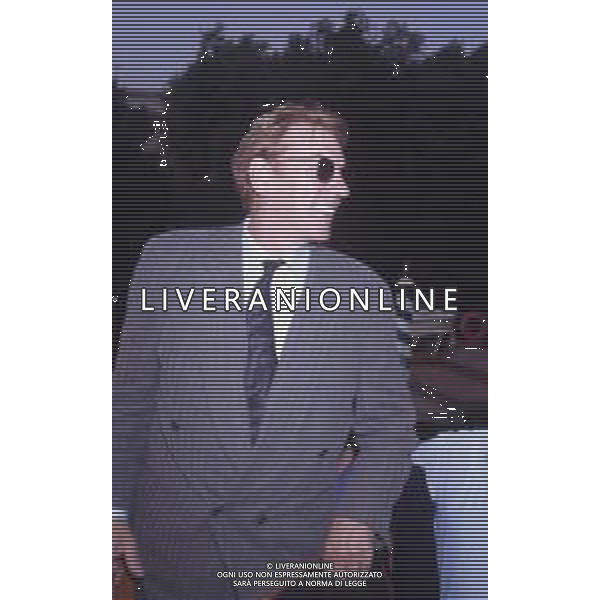 DIAP-RETROSPETTIVA DONALD SUTHERLAND ATTORE NELLA FOTO DONALD SUTHERLAND NELL\'ANNO 1991 A VENEZIA AG ALDO LIVERANI SAS 