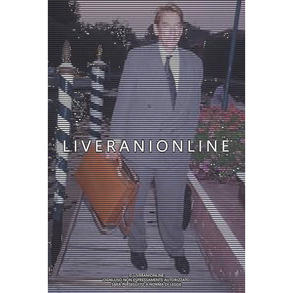 DIAP-RETROSPETTIVA DONALD SUTHERLAND ATTORE NELLA FOTO DONALD SUTHERLAND NELL\'ANNO 1991 A VENEZIA AG ALDO LIVERANI SAS 